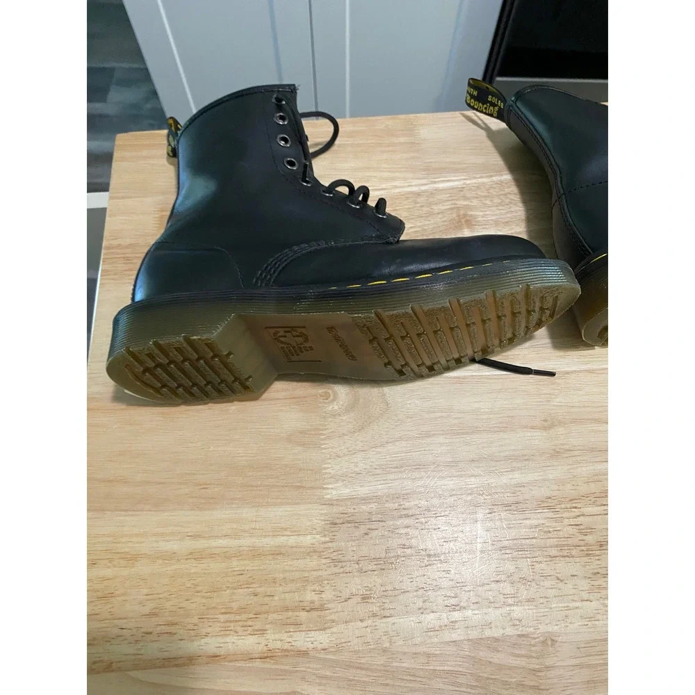Boys Doc Martens Size 5 Black Lace Up Boots. Worn only Once. Like new.